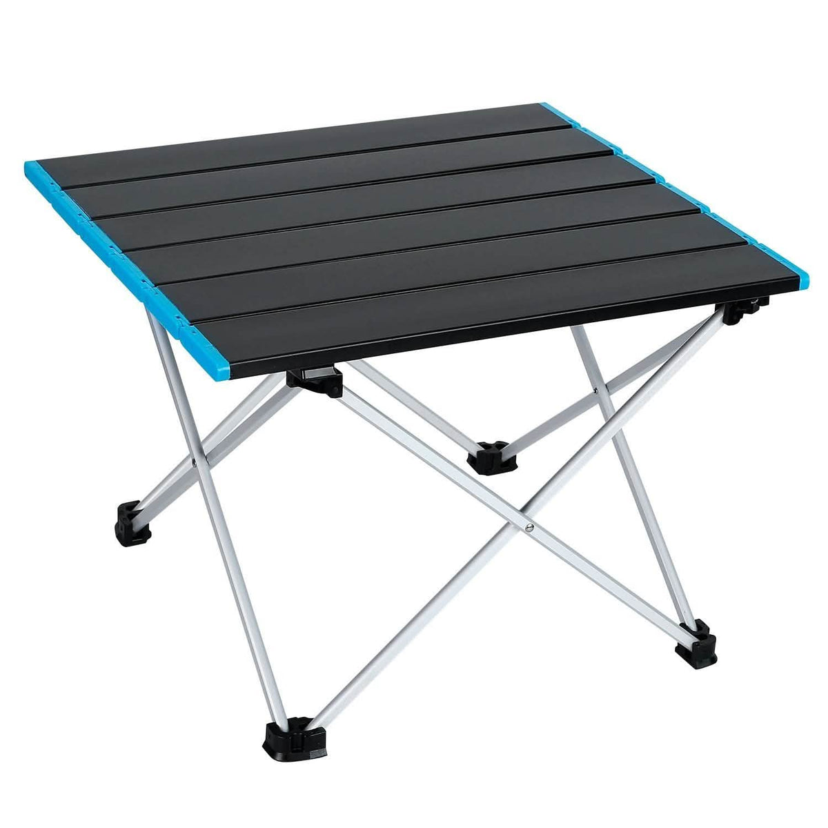 Folding Camping Table Aluminum Alloy Collapsible with Carry Bag