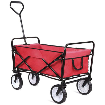 Folding Wagon Garden Shopping Beach Cart