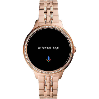 Fossil 42mm Gen 5E Stainless Steel Touchscreen Smart Watch with Heart Rate