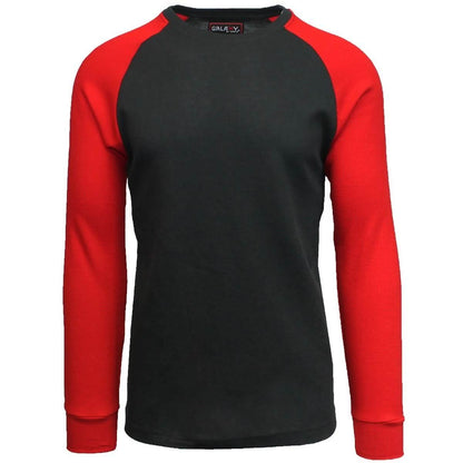 Galaxy by Harvic Men's Raglan Thermal Shirt - Assorted Sizes