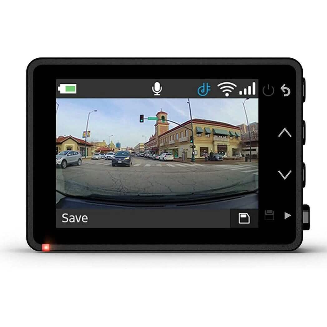Garmin Dash Cam 57 1440p 140-degree FOV Voice Control Compact and Discreet