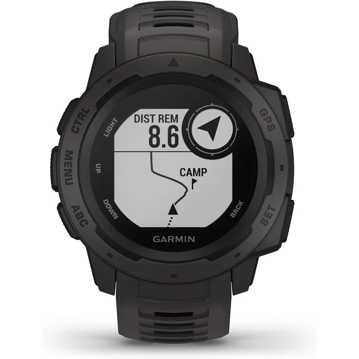 Garmin Instinct, Rugged Outdoor Watch with GPS  (Refurbished)
