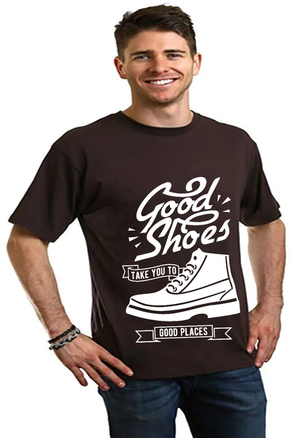 Good Shoes Men's Bamboo Viscose/Organic Cotton Short Sleeve Graphic T-Shirt
