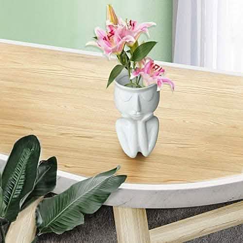 Greneric Character Portrait Flower Pot Resin Succulents Plant Pot