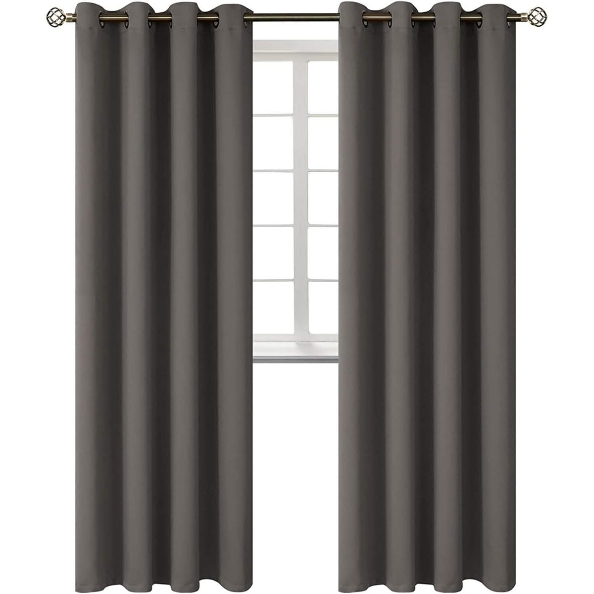 Grommet Top Room Darkening Blackout Curtain Panels