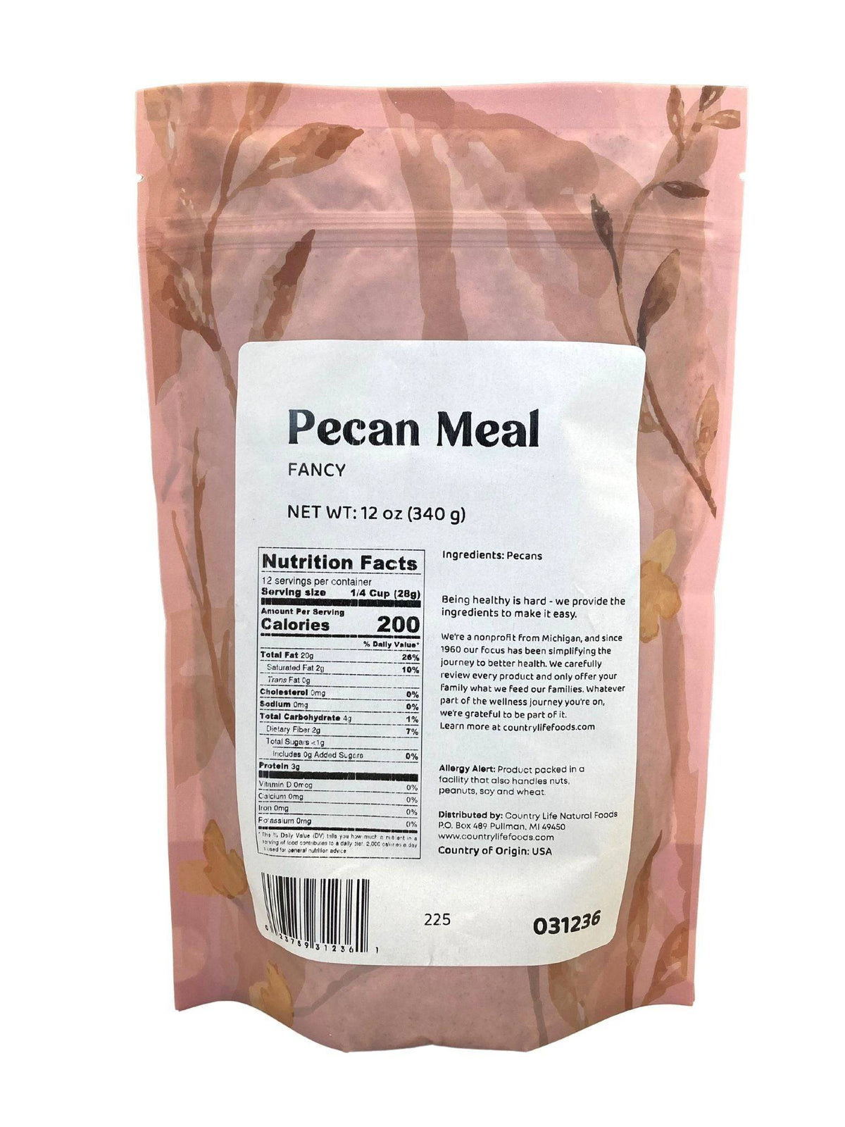 Pecan Meal, Fancy