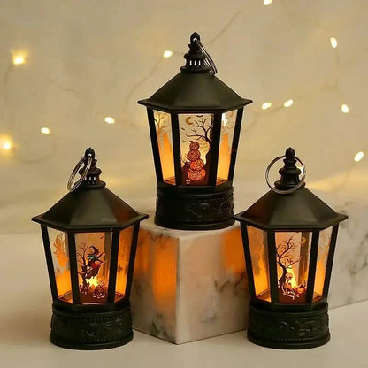 Handheld LED Candle Wind Light for Halloween Decorations and Parties