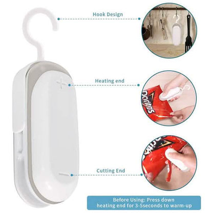 Heated Vacuum Chip Bag Sealer