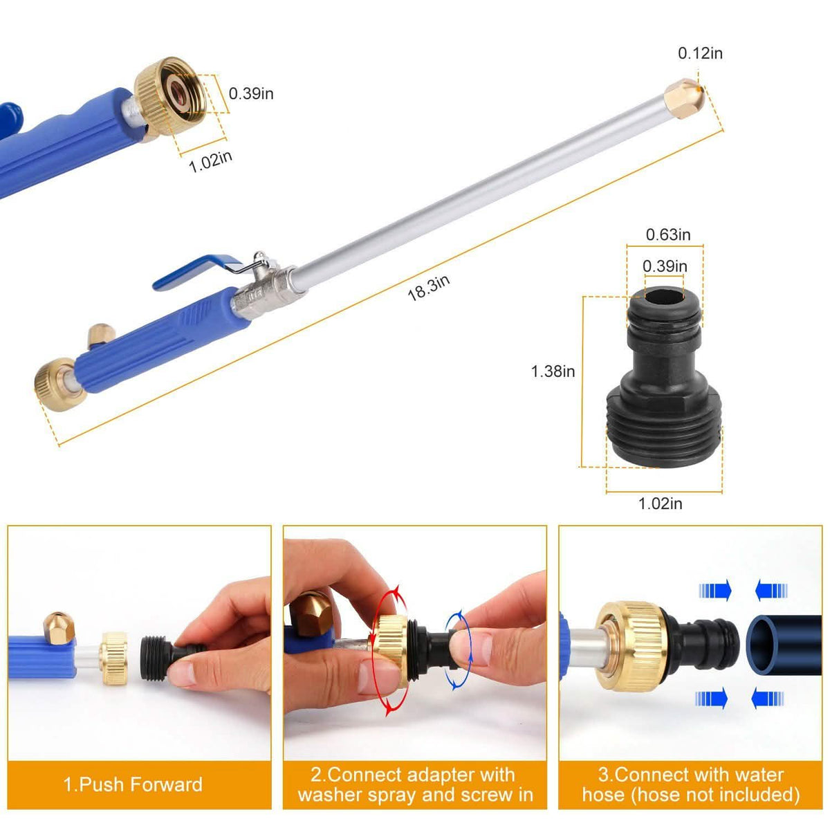High Pressure Water Wash Jet Fan