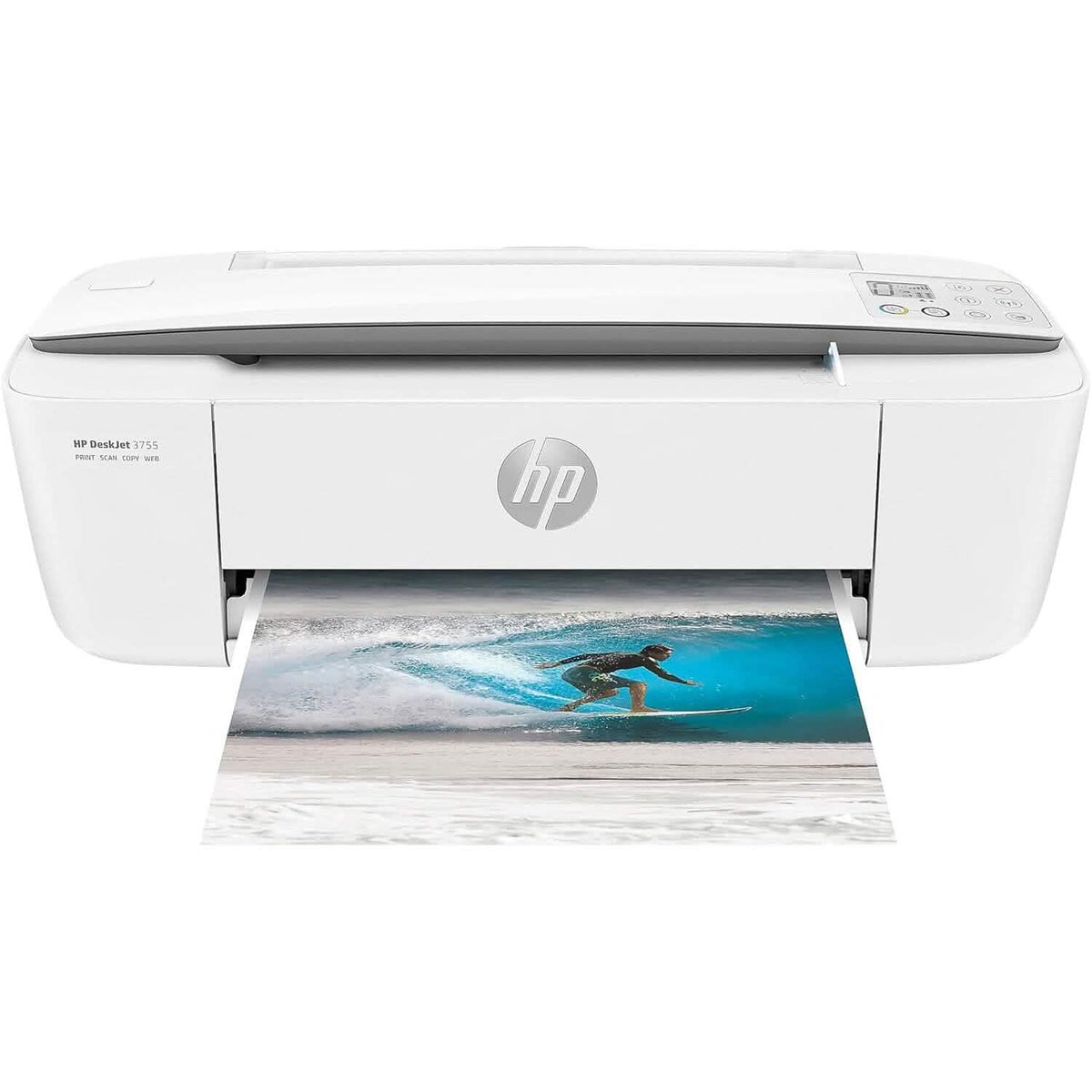 HP DeskJet 3755 Compact All-in-One Wireless Printer (Refurbished)