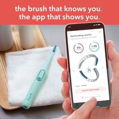 hum by Colgate Smart Electric Toothbrush Kit