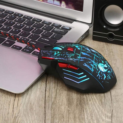 HXSJ J50 One-Handed Gaming Keyboard Mouse Combo
