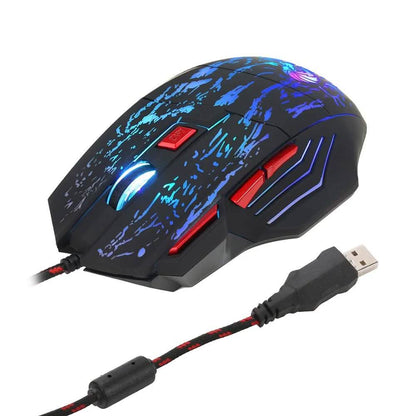 HXSJ J50 One-Handed Gaming Keyboard Mouse Combo