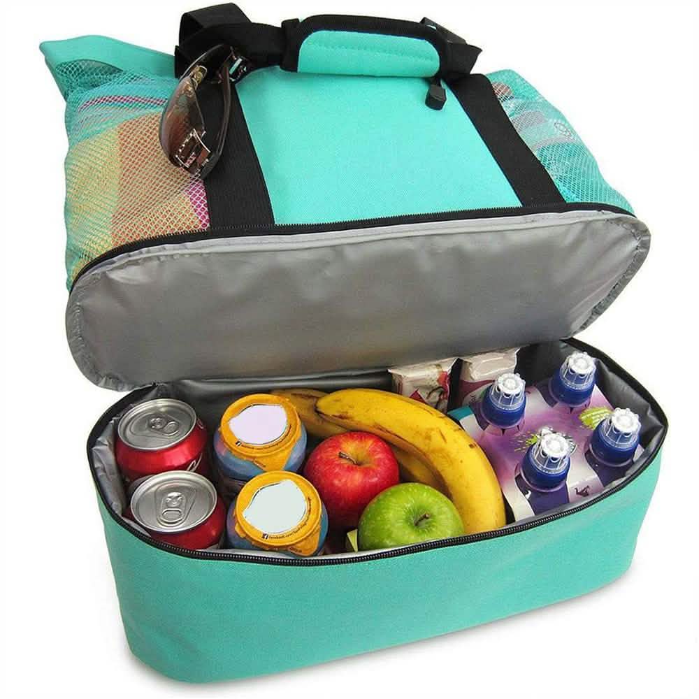 Insulated Cooler Beach Bag