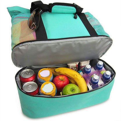 Insulated Cooler Beach Bag