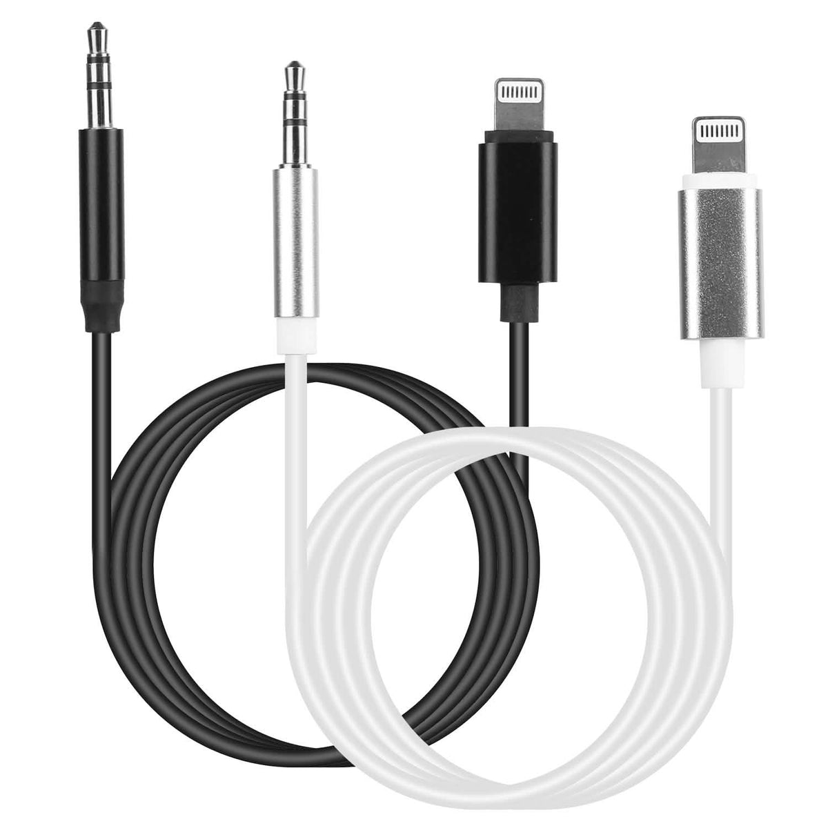 iOS 8 Pin to 3.5mm Aux Audio Adapter Cord
