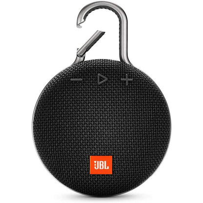 JBL Clip 3 Black - Waterproof, Durable & Portable Bluetooth Speaker  (Refurbished)