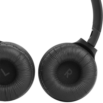 JBL Tune 510BT: Wireless On-Ear Headphones with Purebass Sound - Black  (Refurbished)