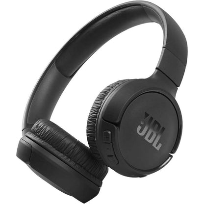 JBL Tune 510BT: Wireless On-Ear Headphones with Purebass Sound - Black  (Refurbished)