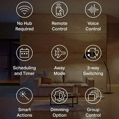 Kasa Smart 3 Way Dimmer Switch Kit  (Refurbished)