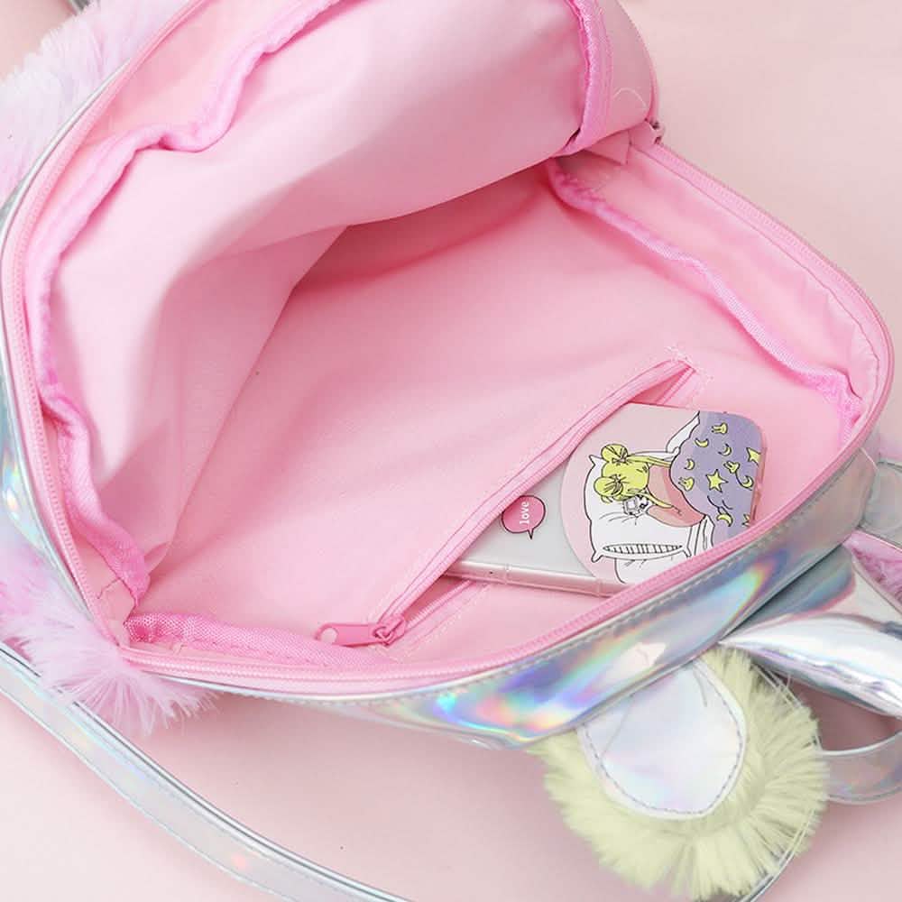 Kids Soft Tie-Dye Unicorn Backpack