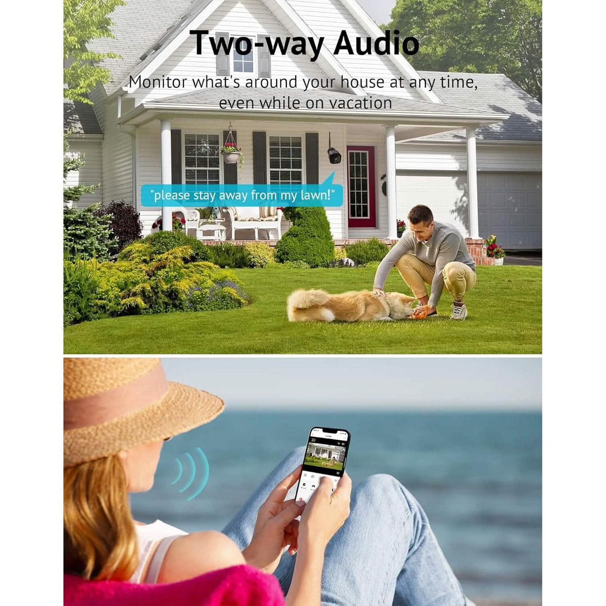 LaView Security Camera Outdoor 1080P HD Wi-Fi Camera  (Refurbished)
