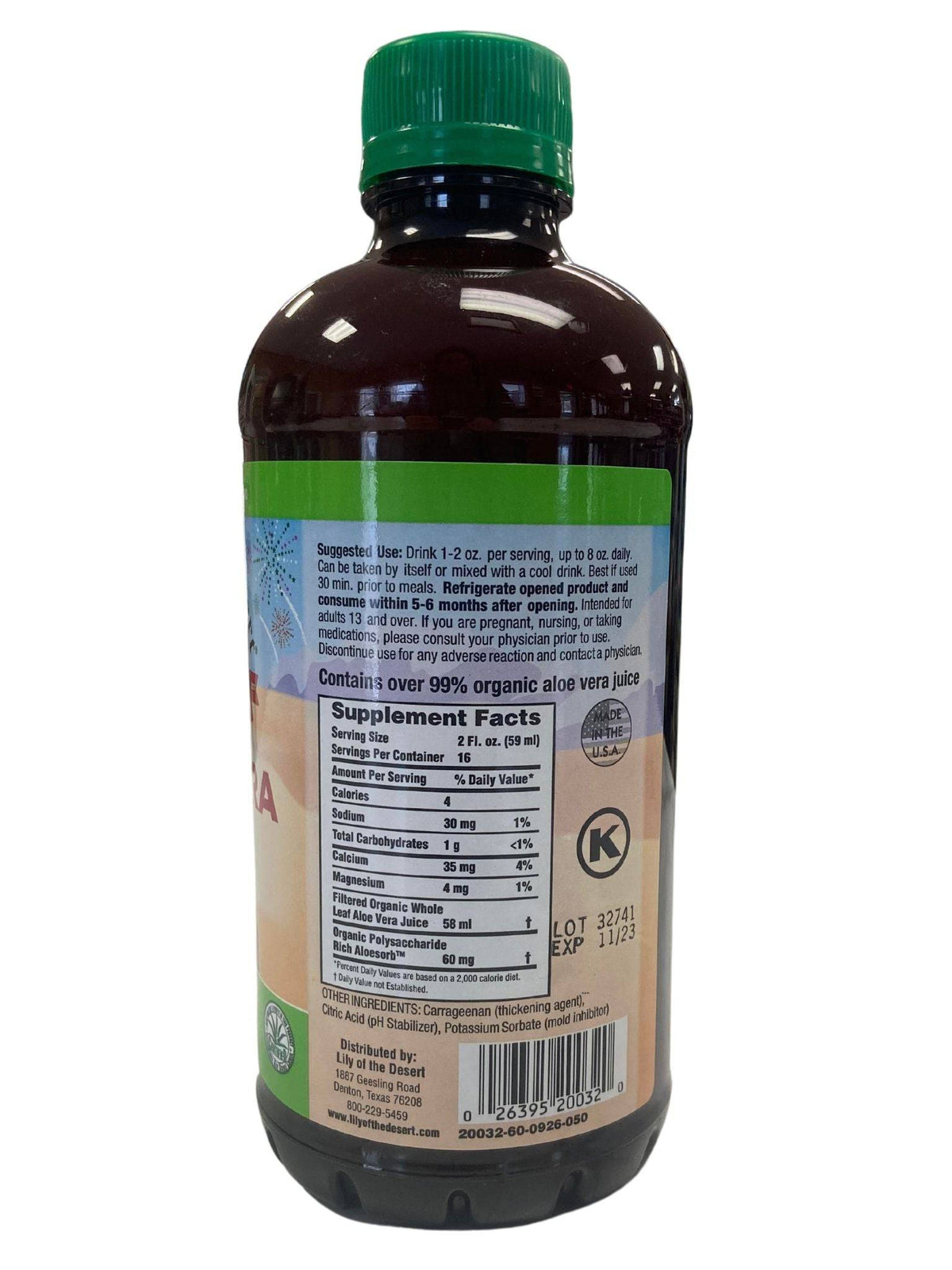 Aloe Vera, Gel