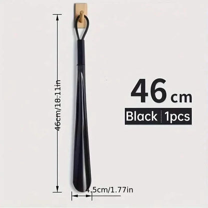 Long Handle Plastic Shoe Horn with Grip, Shoehorn Tool For Easy Shoe On and Off