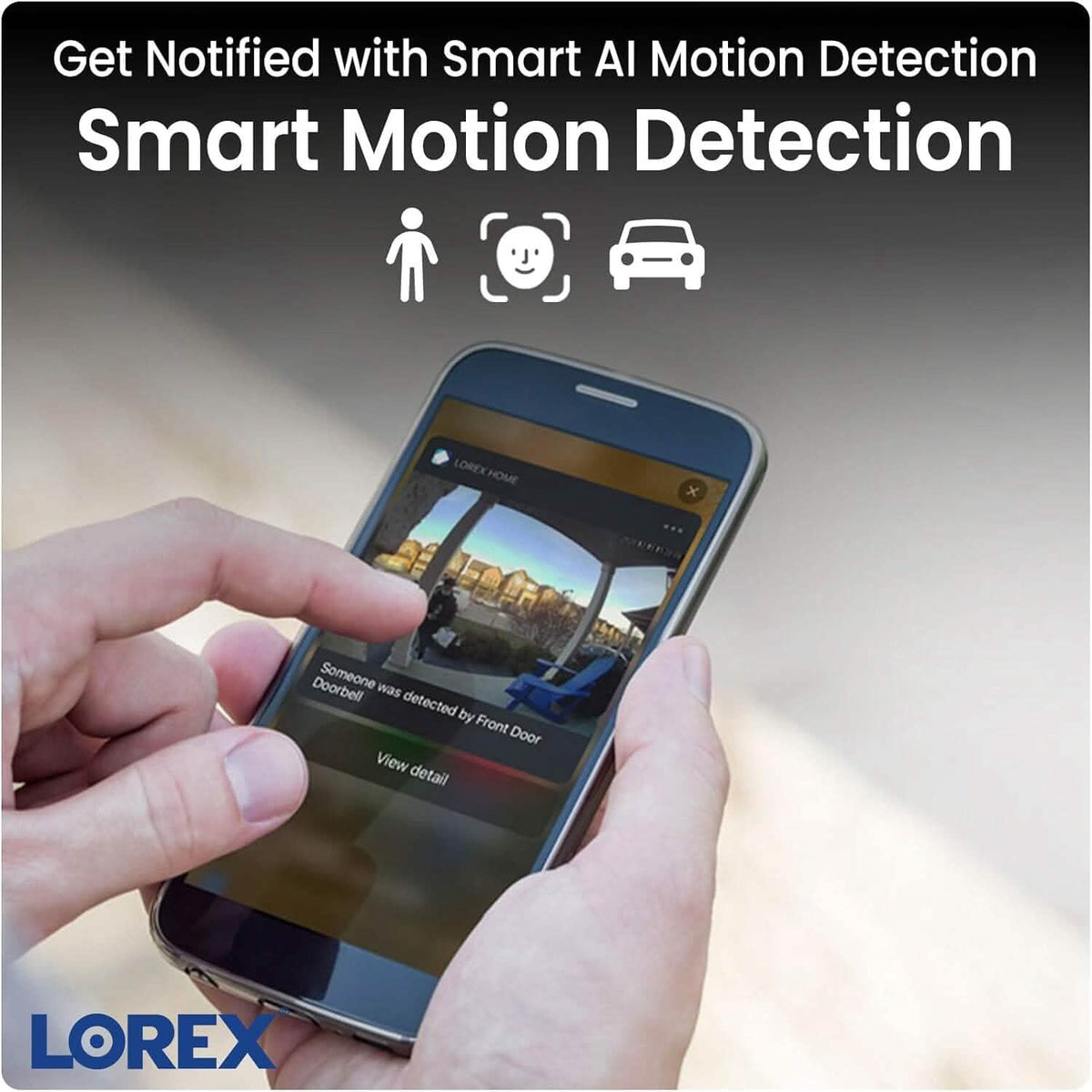 Lorex Indoor/Outdoor 4K IP Security Camera  (Refurbished)
