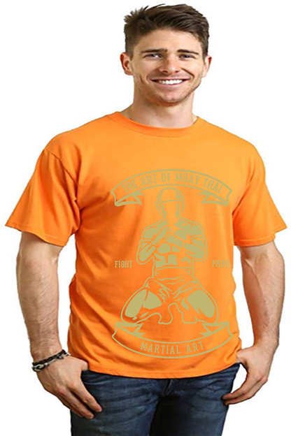 Martial Art Men's Bamboo Viscose/Organic Cotton Short Sleeve Graphic T-Shirt