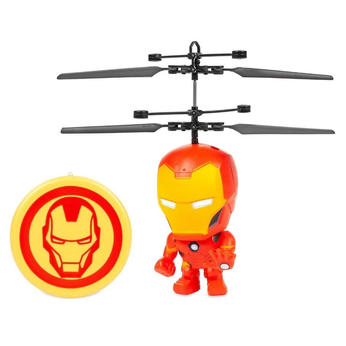 Marvel Licensed 3.5 Inch Flying Figure IR UFO Big Head Helicopter