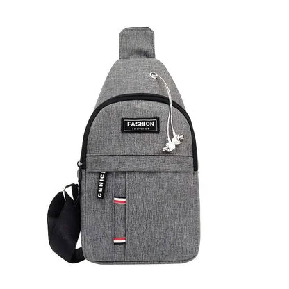 Men's Canvas Chest Bag
