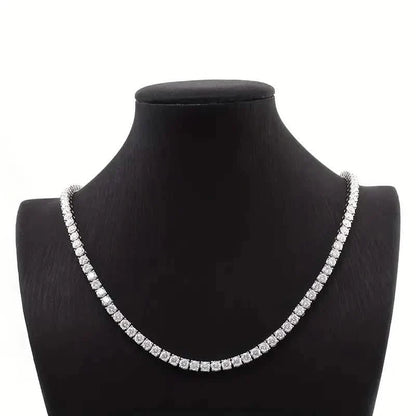 Men's Elegant Diamond Cubic Zirconia Necklace Chain