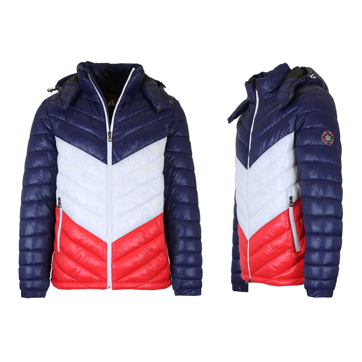 Men's Heavyweight Hooded Puffer Bubble Jacket