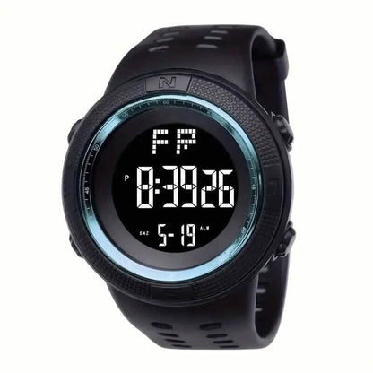 Men's Large Dial Sports Electronic Watch
