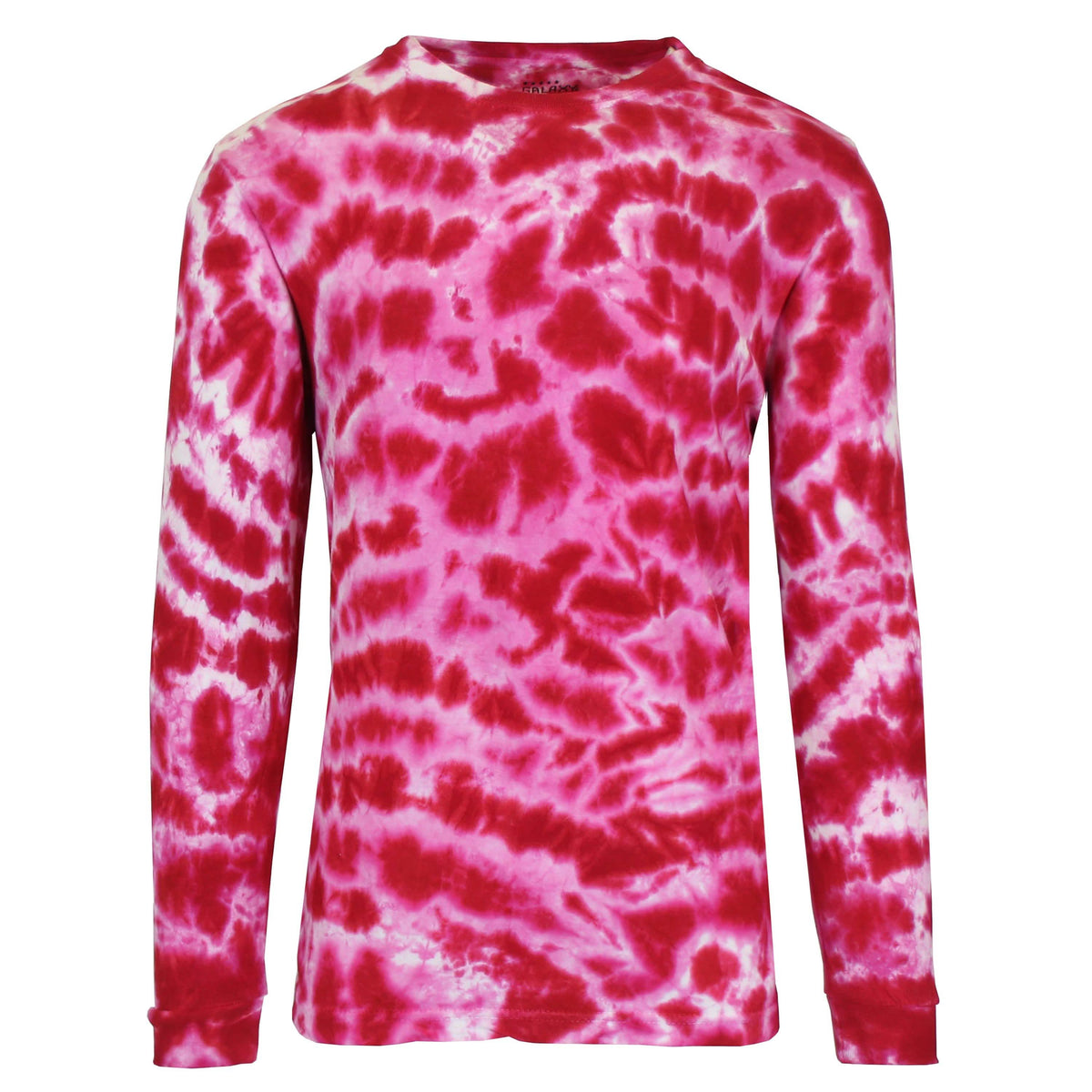 Men's Long Sleeve Tie-Dye Cotton Tee