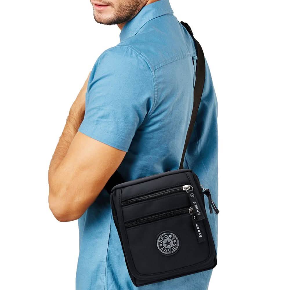 Men’s Small Crossbody Satchel Bag