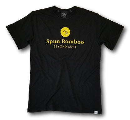 Men's Spun Bamboo Viscose/Organic Cotton Logo T-Shirt