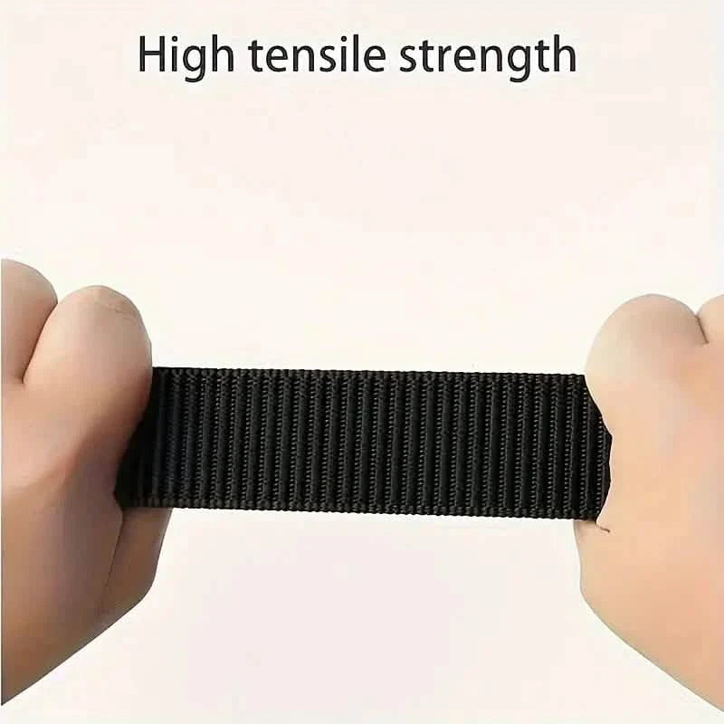 Men's Stylish Canvas Belt with Automatic Buckle