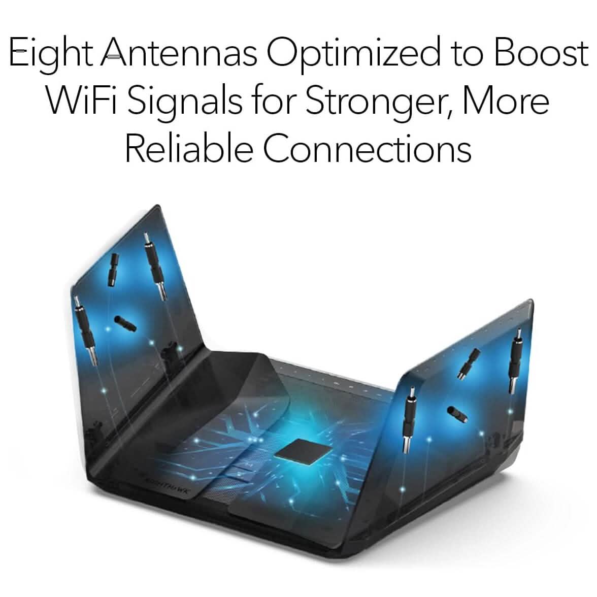 NETGEAR Nighthawk 12-Stream WiFi 6E Router (RAXE500) (Refurbished)