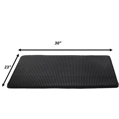 Non Slip Cat and Rabbit Litter Trap Mat for Litter Boxes