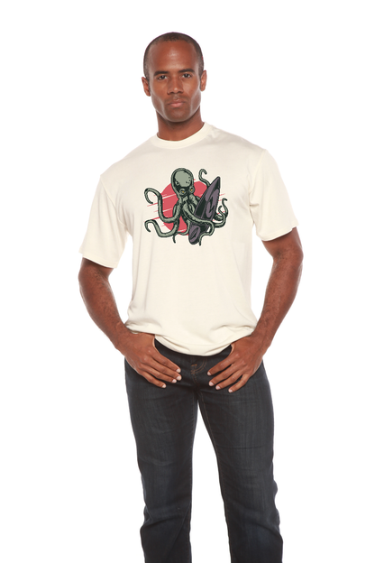 Octopus Men's Bamboo Viscose/Organic Cotton Short Sleeve Graphic T-Shirt