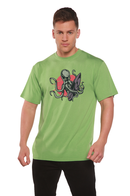 Octopus Men's Bamboo Viscose/Organic Cotton Short Sleeve Graphic T-Shirt