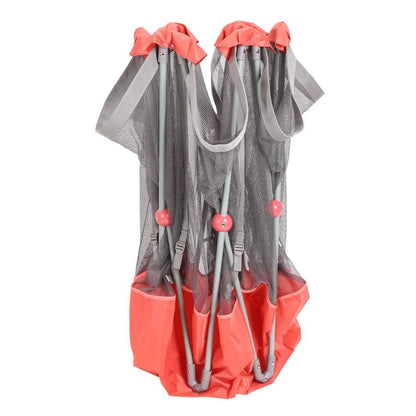 Odoland Safety Portable Playpen Infants Toddler Fence