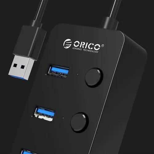 ORICO Splitter 4-Port USB 3.0 Faceup Design Hub