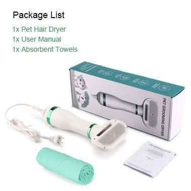 Ownpets 2-in-1 Pet Hair Dryer Portable