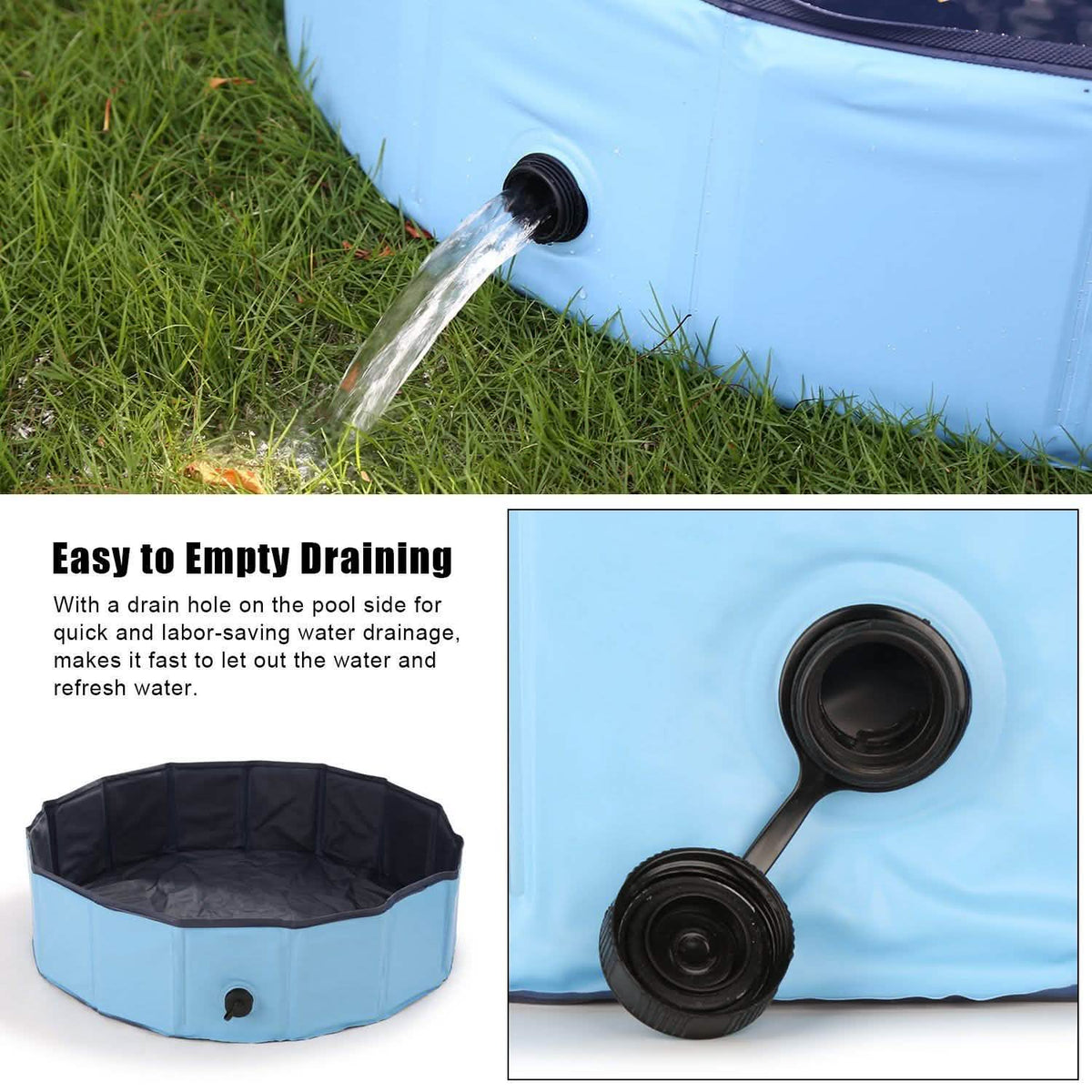 OWNPETS Foldable Pet Pool