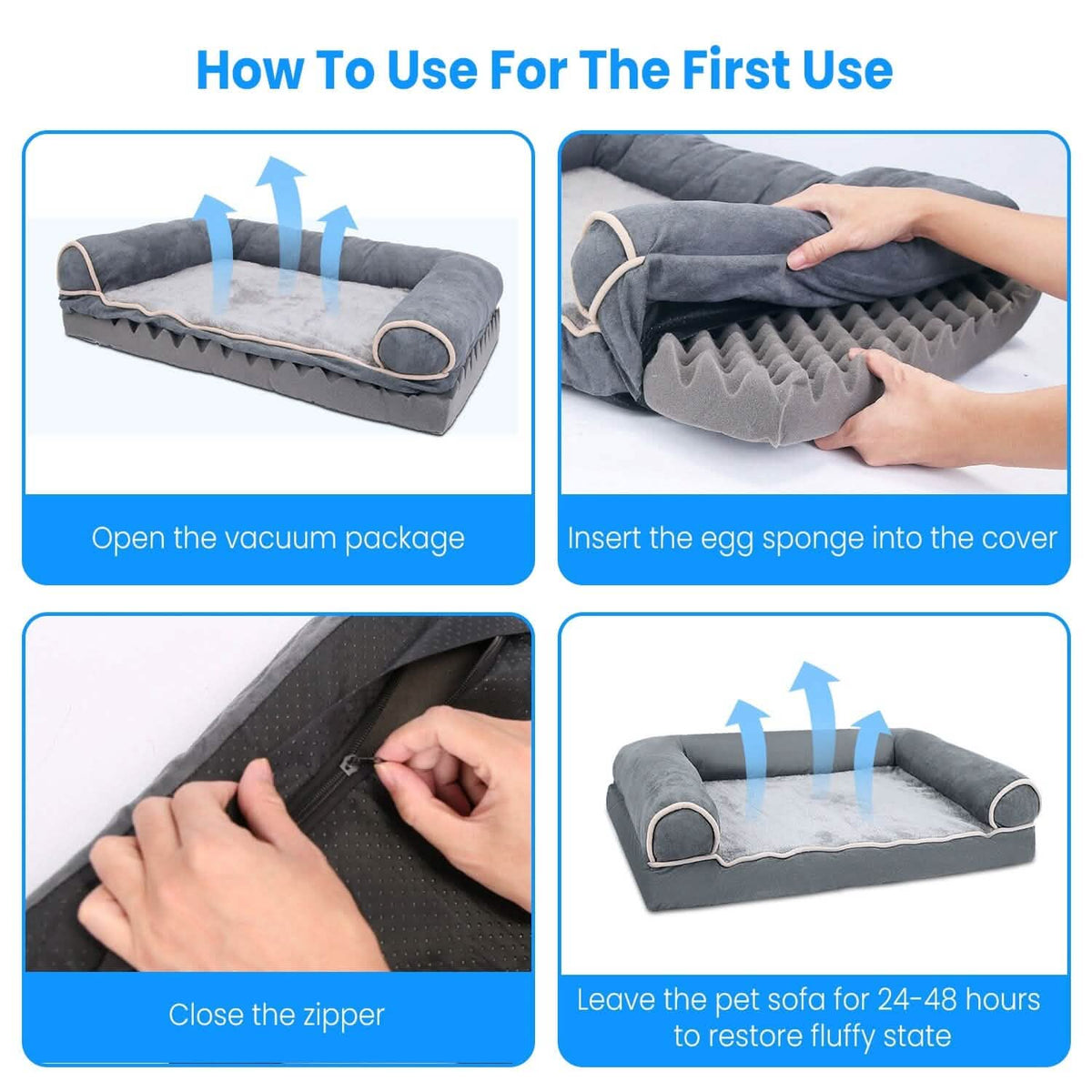 Pet Bed Cushion Couch