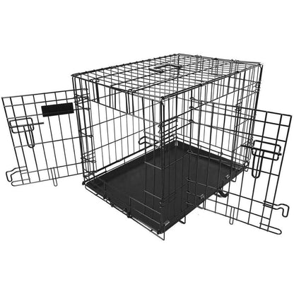 Pet Crates Folding Metal - Assorted Sizes