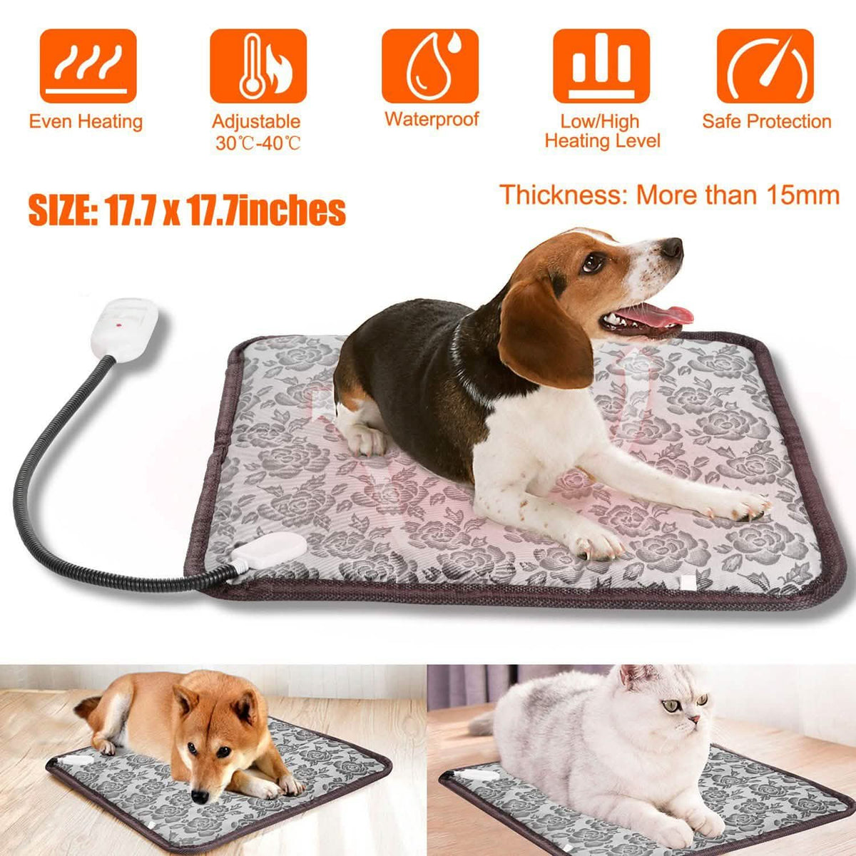 Pet Heating Pat Dog Cat Electric Heating Mat